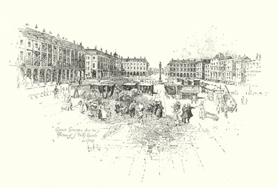 Covent Garden depuis le portique de l