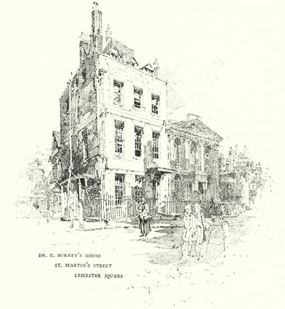 Maison du Dr Charles Burney, St Martin