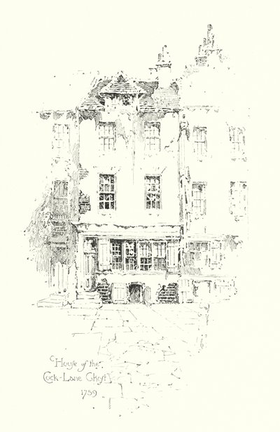 Maison du fantôme de Cock Lane - Herbert (after) Railton