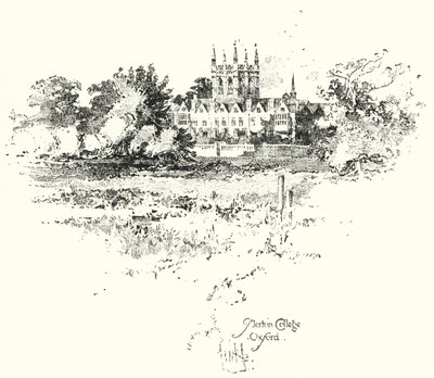 Collège de Merton, Oxford - Herbert (after) Railton