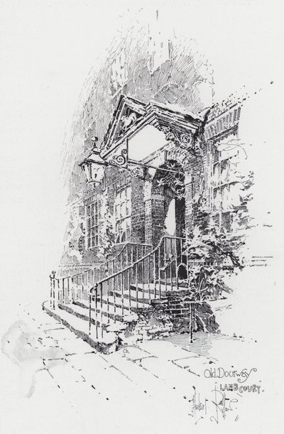 Vieille porte, Lamb Court - Herbert (after) Railton