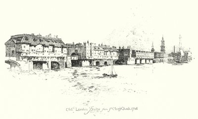 Vieux Pont de Londres, depuis l