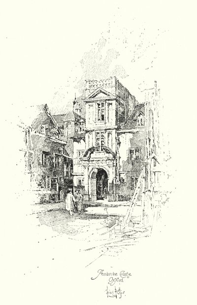 Pembroke College, Oxford - Herbert (after) Railton