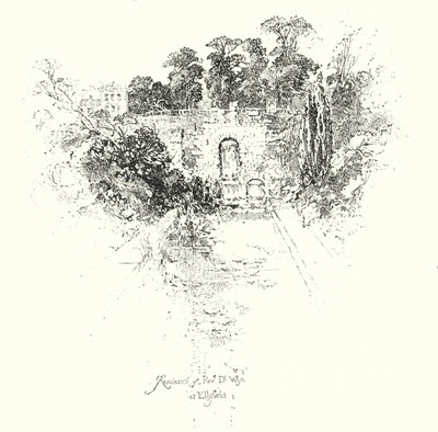 Résidence du Révérend Dr Wise, à Ellsfield - Herbert (after) Railton
