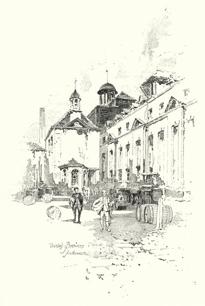 Brasserie de Thrale, Southwark, Londres - Herbert (after) Railton