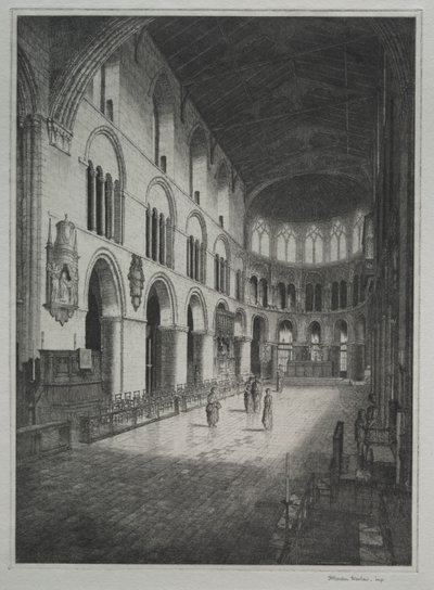 Église Saint-Barthélemy, Intérieur - Herbert Gordon Warlow