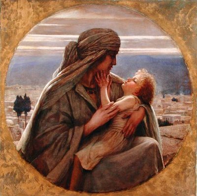Une soirée à Nazareth - Herbert Gustave Schmalz
