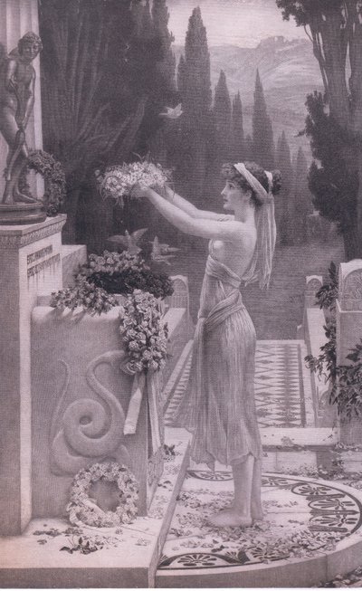 Sa première offrande, de Bibbys Annual, 1916-1917 - Herbert Gustave Schmalz