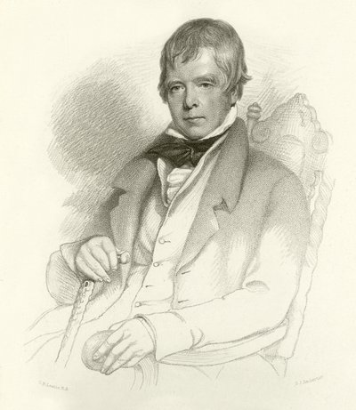 Sir Walter Scott - Herbert Gustave Schmalz