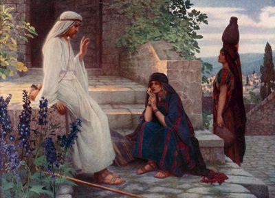 La Maison à Béthanie - Herbert Gustave Schmalz