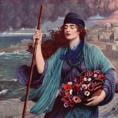Nydia, la Fille Aveugle de Pompéi - Herbert Gustave after Schmalz
