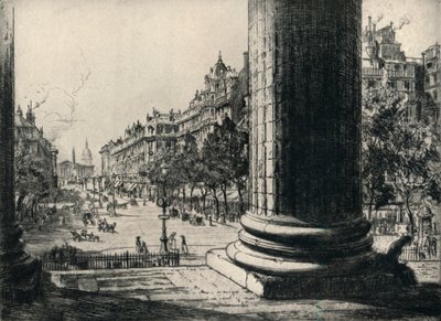 Vue depuis la Madeleine, 1915 - Herbert Hillier