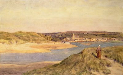 Hayle depuis Lelant, Cornouailles - Herbert Hughes Stanton