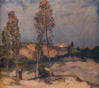 Dunes de sable, Pas de Calais - Herbert Hughes Stanton
