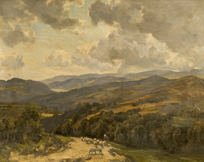 Collines galloises près de Barmouth - Herbert Hughes Stanton