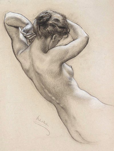 Étude pour une nymphe de l
