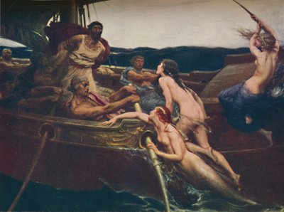 Ulysse et les sirènes - Herbert James Draper