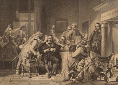 Charles Ier dans la salle de garde, 1886 - Herbert Bourne