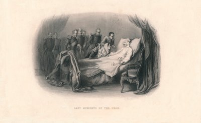 Derniers moments du tsar, vers 1857 - Herbert Bourne