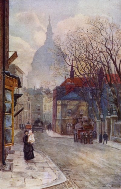 Little Britain, rue Aldersgate - Herbert Menzies (after) Marshall