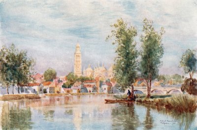 Périgueux depuis la rivière - Herbert Menzies Marshall