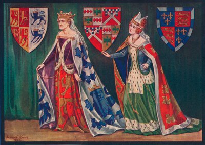 Margaret, princesse de Galles, 1410. Joice, Lady Tiptoft, 1460, 1926 - Herbert Norris