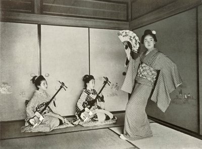 Une Geisha dansant, 1910 - Herbert Ponting