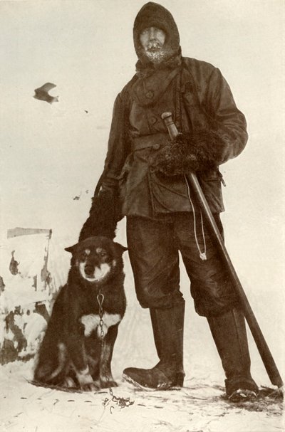 C. H. Meares et Osman, le chef des chiens, 28 août 1911, 1913 - Herbert Ponting