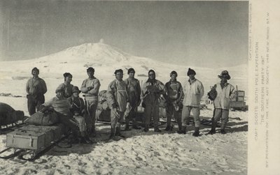 Expédition du capitaine Scott au pôle Sud. Le groupe du Sud 1911. - Herbert Ponting