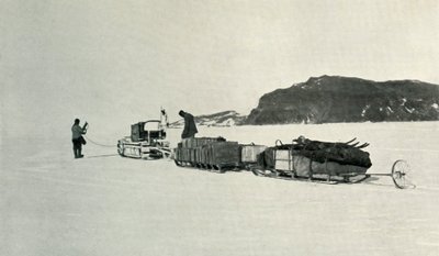 Days Motor en route, novembre 1911, 1913 - Herbert Ponting