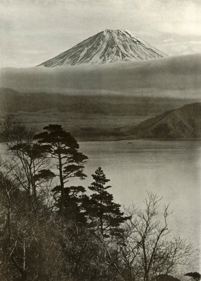 Fuji depuis Nakano-Kura-Toge, 1910 - Herbert Ponting