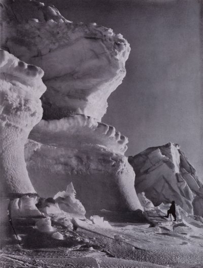Les bastions de glace du Castle Berg - Herbert Ponting
