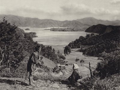 Le Japon dans les années 1920 : Lac Kawaguchi - Herbert Ponting