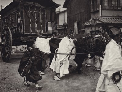 Le Japon dans les années 1920 : Funérailles shintoïstes d