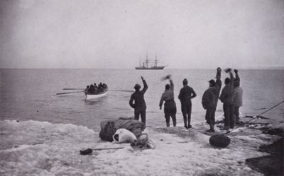 Laissé derrière à Victoria Land - Herbert Ponting