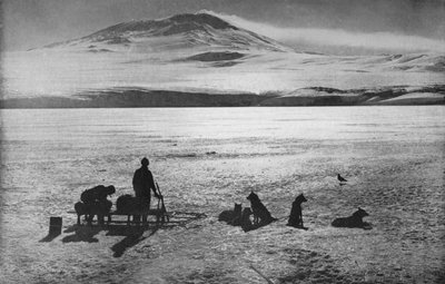 Mont Erebus montrant des signes d