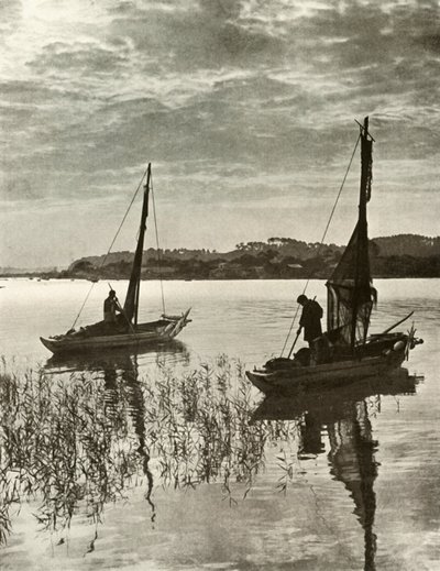 Sur la baie de Tokyo - Herbert Ponting