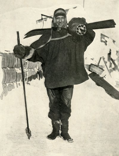 Officier marinier Crean qui a reçu la médaille Albert, 1911, 1913 - Herbert Ponting