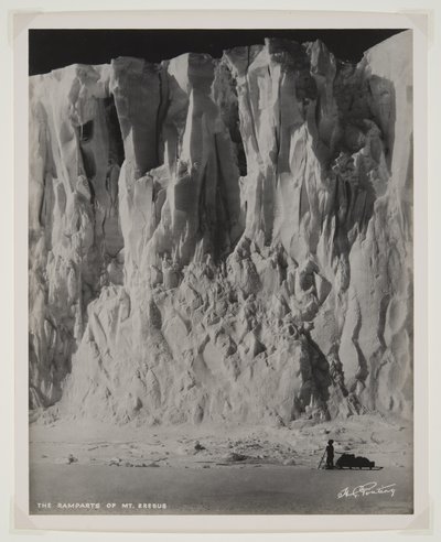 Les remparts du mont Erebus - Herbert Ponting
