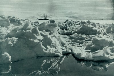 Le Terra Nova dans le détroit de McMurdo, vers 1910-1913, 1913 - Herbert Ponting