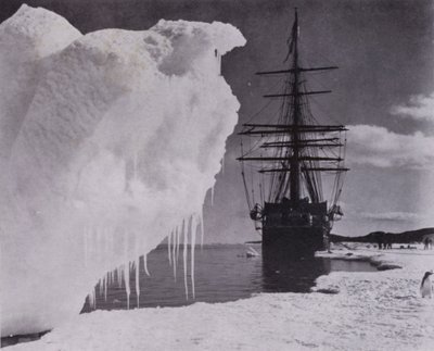 Le débarquement au pied de glace près du Cap Evans - Herbert Ponting