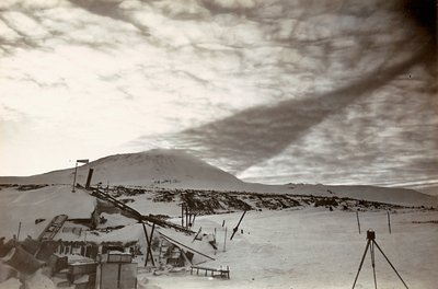 Le ciel en Antarctique - Herbert Ponting