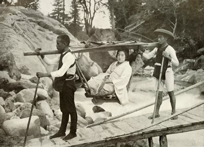 Voyage en Yama-Kago dans les montagnes de Hakone, 1910 - Herbert Ponting