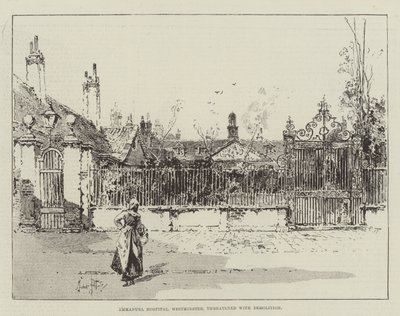 Hôpital Emmanuel, Westminster, menacé de démolition - Herbert Railton
