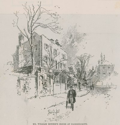 La maison de William Morris à Hammersmith - Herbert Railton