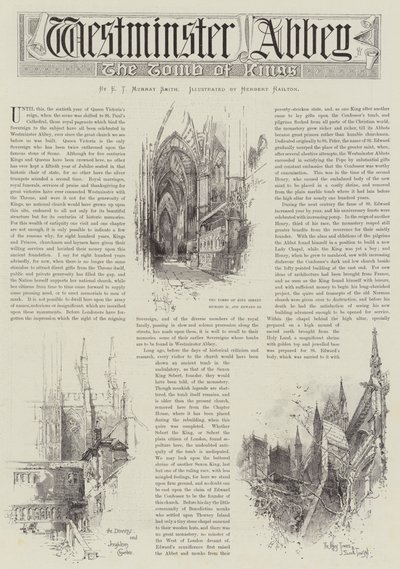 Abbaye de Westminster - Herbert Railton