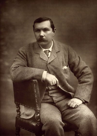 Portrait de Sir Arthur Conan Doyle, 1859-1930, 1893 - Herbert Rose Barraud
