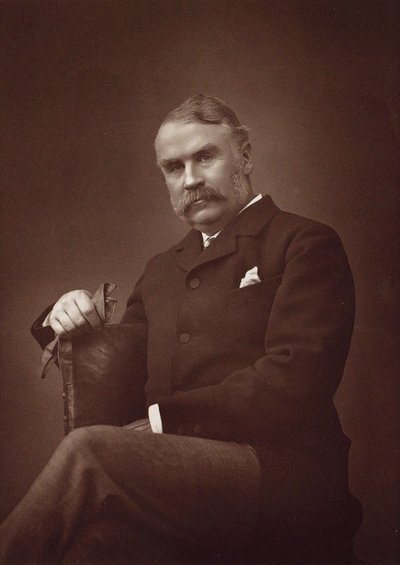 Portrait de Sir William Schwenck Gilbert 1836-1911 - Herbert Rose Barraud