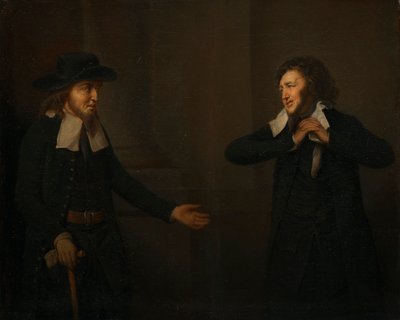 Shylock et Tubal de "Le Marchand de Venise" - Herbert Stoppelaer