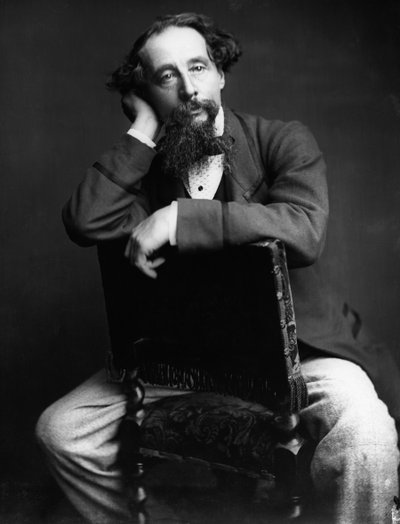 Portrait de Charles Dickens - Herbert Watkins